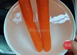 Illustration of how to make dried carrots and eggs 3