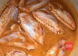 Illustration of grilled chicken wings 3