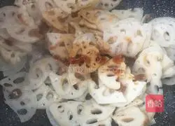 Illustration of how to make sweet and sour lotus root slices 3