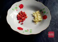 Vegetarian stir-fried water spinach illustration 2