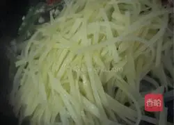 Refreshing potato shreds Practice illustration 5