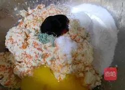 Illustration of how to make vegetarian meatballs 4 