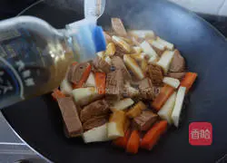 Yam stewed beef tenderloin (vegetarian version) illustration 8