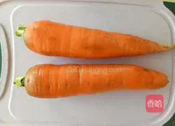  Illustration of how to make steamed carrots 1