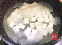 Illustration of how to make chives and tofu 5