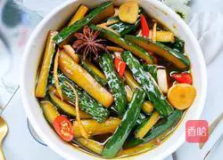 Low-fat and zero-calorie secret pickled cucumber recipe 11