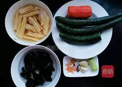 Colorful Health Stir-fried Recipe Illustrations 1