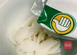 Illustration of how to make cold white radish 3
