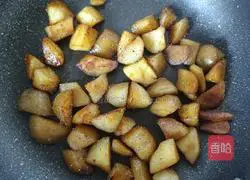 Black pepper roasted potato cubes (pan version) illustration 6