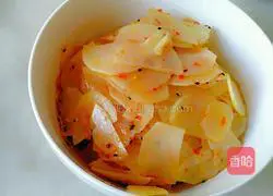 Illustration of how to make hot sauce potato chips 8