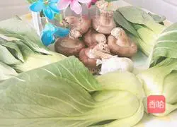 How to stir-fry shiitake mushrooms and sea greens Illustration 1