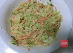 Illustration of how to make vegetable radish meatballs 5