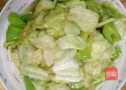 Illustration of how to make hand-shredded cabbage 8