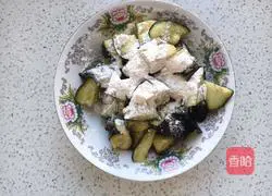 Illustration of how to make Di Sanxian (fried-free version) 6