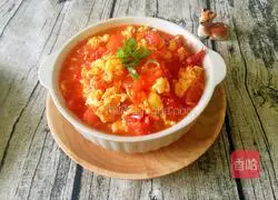 Illustration of how to make tomato scrambled eggs 10