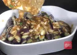Garlic Eggplant Recipe Illustration 12