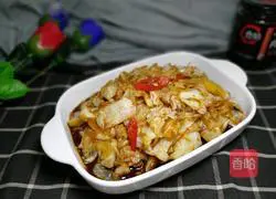 Illustration of how to make vinegar cabbage 10