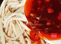 Illustration of how to make cold king oyster mushrooms 11