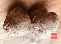 Illustration of how to make mushrooms and chives 2