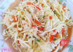 Illustration of how to make stir-fried pu melon silk 10