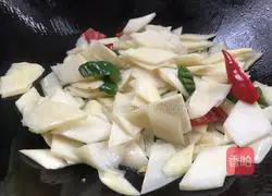 Illustration of stir-fried wild rice 9