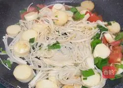 Recipe for tomato braised Japanese tofu Illustration 6