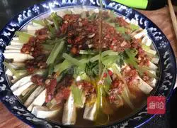 Illustration of how to make dried celery and tofu 9