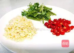 Cold salad/Illustration of making tofu skin 2