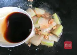 Illustration of braised winter melon 17