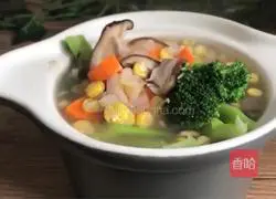 Illustration of how to make broccoli in soup stock 9