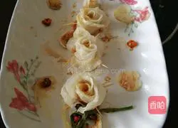 Illustration of how to make potato roses 4