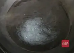 Illustration of how to make spinach, vermicelli and peanuts mixed with mustard 5