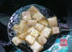 Illustration of braised ground three delicacies 4