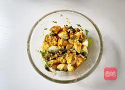 Illustration of how to make cold eggs 6