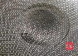 Illustration of how to make simple mushrooms with rice 4