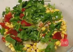 Illustration of how to make cold soybeans 6