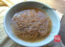 Korean cold noodles recipe 5