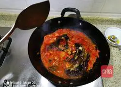 Illustration of how to make tomatoes and eggplants 6