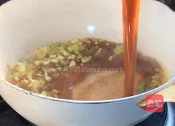 Illustration of how to make oyster cabbage hearts 8