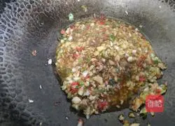 Illustration of how to make steamed vermicelli with eggs 4