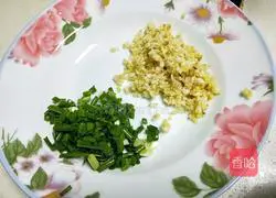 Illustration of how to steam ginger, garlic and eggplant 3