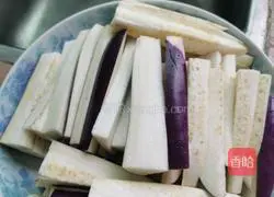 Illustration of how to make oil-consuming eggplants 2