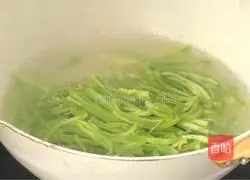 Illustration of how to make cold bitter melon 10