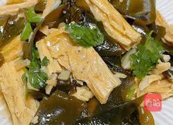 Illustration of how to make fried yuba and kelp 10