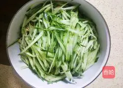 Illustration of how to make cucumbers mixed with thousands of pieces#lightfoodreducingfat#8