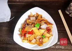 Illustration of how to make stir-fried king oyster mushrooms 18