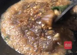 Illustration of how to make soy sauce-flavored sweet potato powder meat 15 