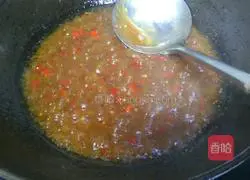 Illustration of how to make chopped pepper and cabbage heart 4