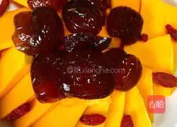 Illustration of how to make candied dates and pumpkin 4