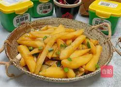 Illustration of how to make sauce-flavored potatoes 11